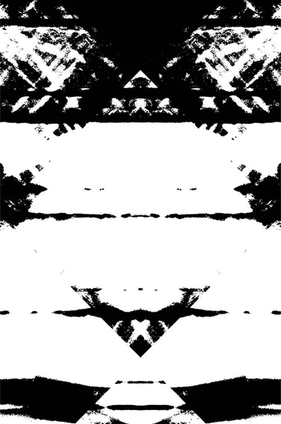 复古抽象黑白Grunge模板 矢量插图 — 图库矢量图片