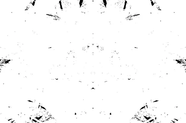 Ilustração Vetorial Modelo Grunge Preto Branco Abstrato — Vetor de Stock