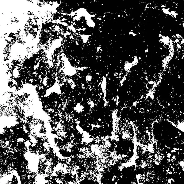 Abstrakte Schwarz Weiß Betonschablone Vektorillustration — Stockvektor
