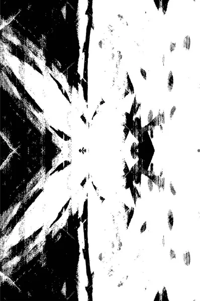 Noir Blanc Abstrait Antique Texture Vieux Fond Grunge — Image vectorielle