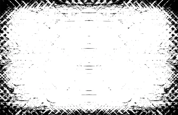 Negro Blanco Abstracto Textura Antigua Grunge Fondo — Archivo Imágenes Vectoriales