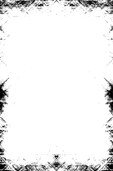 Schwarz Weiß Abstrakte Antike Textur Alter Grunge Hintergrund — Stockvektor