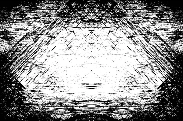 黒と白の古いグラウンジ背景抽象アンティークテクスチャ — ストックベクタ