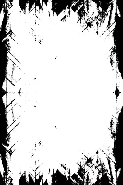 Fekete Fehér Régi Grunge Háttér Elvont Antik Textúra — Stock Vector