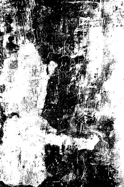 Preto Branco Monocromático Velho Grunge Fundo Abstrato Textura Antiga Com — Vetor de Stock