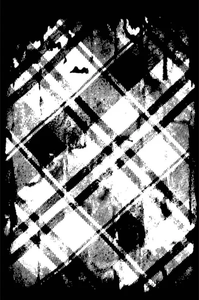 Preto Branco Monocromático Velho Grunge Fundo Abstrato Textura Antiga Com —  Vetores de Stock