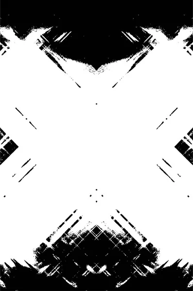 Czarny Biały Monochromatyczne Stary Grunge Tło Abstrakcyjne Antyczne Tekstury Retro — Wektor stockowy