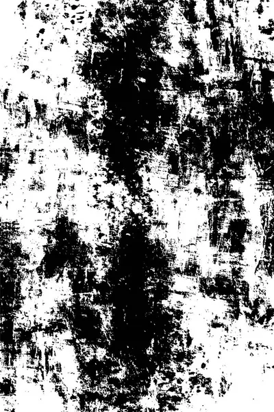 Черно Белая Текстура Фон Бедствия Векторная Текстура Грязная Накладка Дизайн — стоковый вектор