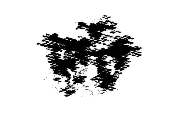 Vektorový Tah Štětce Grunge Grunge Pen Černý Inkoust Černá Texturovaný — Stockový vektor