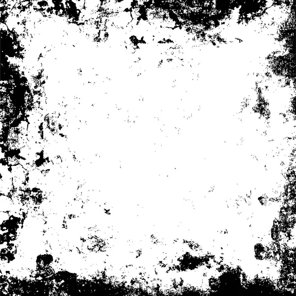Черно Белая Гранж Текстура Абстрактный Фон — стоковый вектор