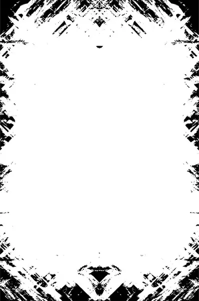 Černá Bílá Monochromatický Starý Grunge Vintage Ošlehaný Pozadí Abstraktní Starožitný — Stockový vektor