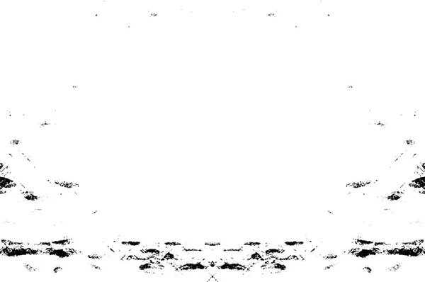 Verzweifelten Hintergrund Schwarz Weißer Textur Mit Kratzern Linien Abstrakte Vektorillustration — Stockvektor