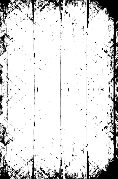 Verzweifelte Textur Schwarz Weiß Weißem Hintergrund Linien Vektorillustration Kratzer Abstrakte — Stockvektor