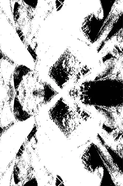 Fundal Tulburat Textura Alb Negru Puncte Pete Zgârieturi Linii Ilustrație — Vector de stoc