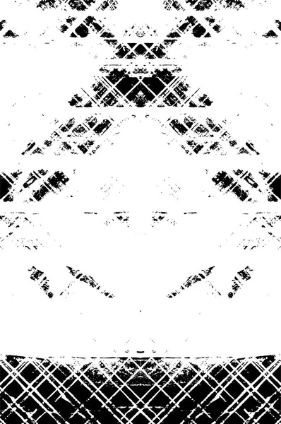 Grunge Hintergrund Schwarz Weiße Textur — Stockvektor