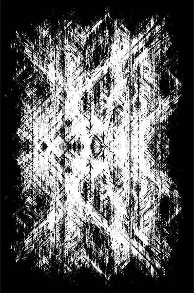 Черный Белый Текстурный Абстрактный Фон — стоковый вектор
