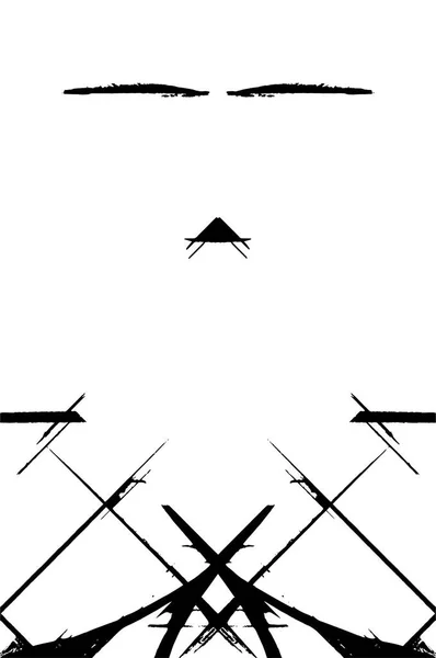 黒と白のベクトルの背景 ヴィンテージグラウンジテクスチャ — ストックベクタ