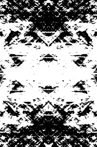 Grunge Plantilla Textura Vectorial Urbana Blanco Negro Oscuro Polvo Desordenado — Archivo Imágenes Vectoriales