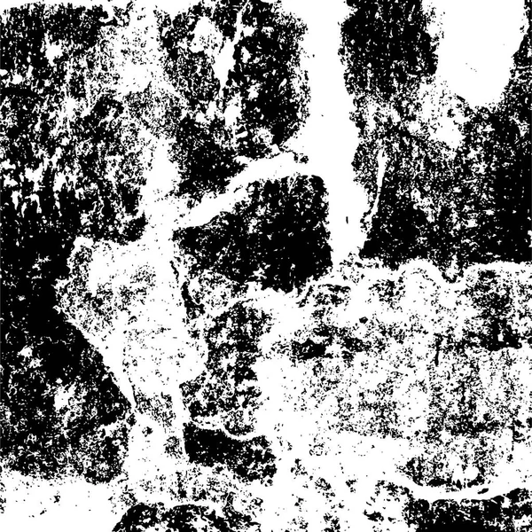 Fondo Angustiado Textura Blanco Negro Con Polvo Manchas Arañazos Líneas — Archivo Imágenes Vectoriales