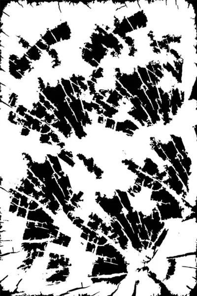 Гранжевий Чорно Білий Текстурований Візерунок — стоковий вектор