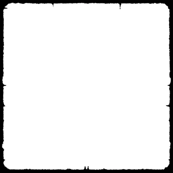 磨擦框架 矢量黑色白色纹理 复制中间的空间为你的文字 长方形 — 图库矢量图片