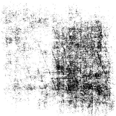 Grunge siyah beyaz desen. Monokrom parçacıkları soyut doku. Çatlakların, sürtünmelerin, çiplerin, lekelerin, mürekkep lekelerinin, çizgilerin geçmişi. Koyu tasarım arka plan yüzeyi.