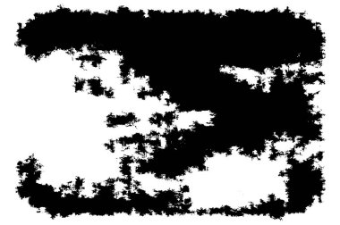 Grunge siyah beyaz desen. Monokrom parçacıkları soyut doku. Çatlakların, sürtünmelerin, çiplerin, lekelerin, mürekkep lekelerinin, çizgilerin geçmişi. Koyu tasarım arka plan yüzeyi.