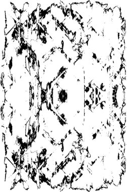 Grunge siyah beyaz desen. Monokrom parçacıkları soyut doku. Çatlakların, sürtünmelerin, çiplerin, lekelerin, mürekkep lekelerinin, çizgilerin geçmişi. Koyu tasarım arka plan yüzeyi.