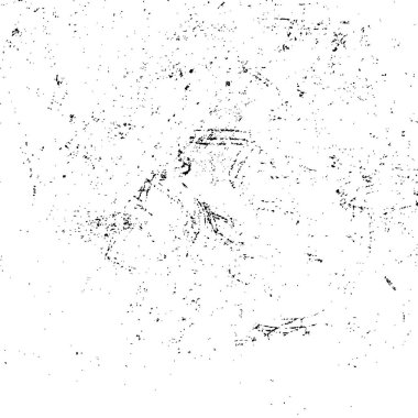 Grunge siyah beyaz desen. Monokrom parçacıkları soyut doku. Çatlakların, sürtünmelerin, çiplerin, lekelerin, mürekkep lekelerinin, çizgilerin geçmişi. Koyu tasarım arka plan yüzeyi.
