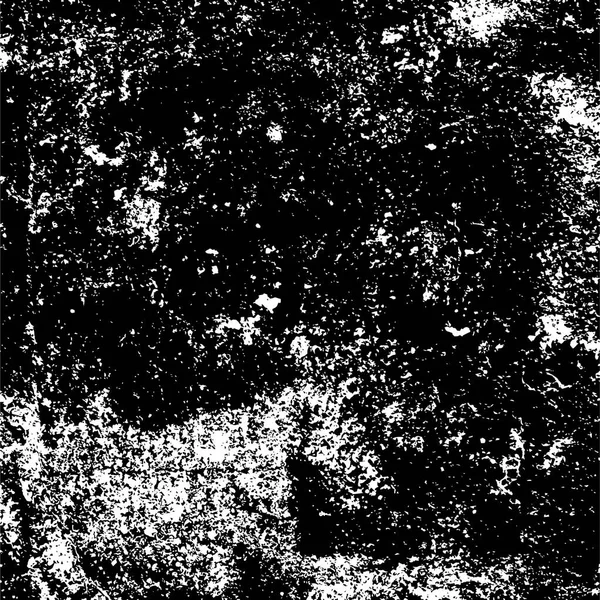 Grunge Mustavalkoinen Kuvio Yksiväriset Hiukkaset Abstrakti Rakenne Taustaa Halkeamia Naarmuja — vektorikuva