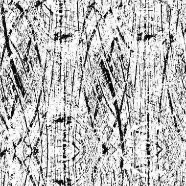 siyah ve beyaz soyut arkaplan, grunge dokusu, vektör illüstrasyonu 