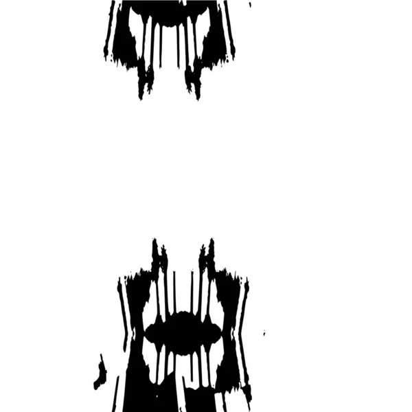 Fond Grunge Texture Noire Blanche Illustration Vectorielle Abstraite — Image vectorielle