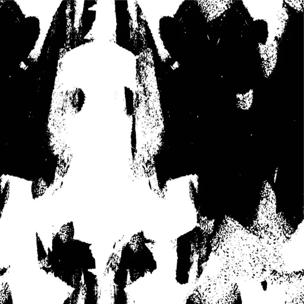 Siyah Beyaz Dokuda Soyut Grunge Arkaplanı — Stok Vektör