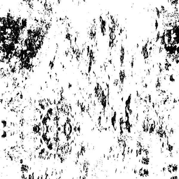 Fond Abstrait Texture Rugueuse Fond Texturé Noir Blanc — Image vectorielle