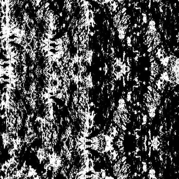 抽象的な背景 ラフテクスチャー 黒と白のテクスチャの背景 — ストックベクタ