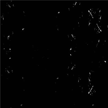 Grunge üst üste biniyor. Soyut siyah-beyaz vektör arkaplanı. Çatlak, leke ve noktalarda kirli desenli tek renkli klasik yüzey. Karanlık korku tarzında eski bir duvar.