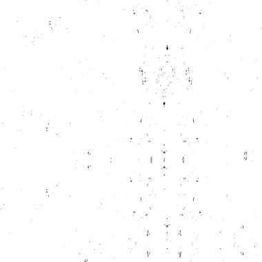 Grunge üst üste biniyor. Soyut siyah-beyaz vektör arkaplanı. Çatlak, leke ve noktalarda kirli desenli tek renkli klasik yüzey. Karanlık korku tarzında eski bir duvar.