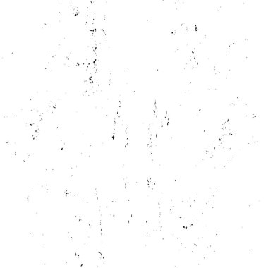 Grunge üst üste biniyor. Soyut siyah-beyaz vektör arkaplanı. Çatlak, leke ve noktalarda kirli desenli tek renkli klasik yüzey. Karanlık korku tarzında eski bir duvar.