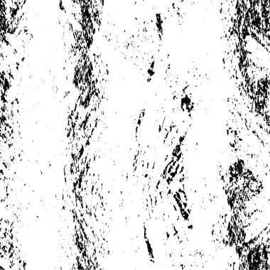 Grunge üst üste biniyor. Soyut siyah-beyaz vektör arkaplanı. Çatlak, leke ve noktalarda kirli desenli tek renkli klasik yüzey. Karanlık korku tarzında eski bir duvar.