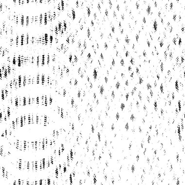 Grunge üst üste biniyor. Soyut siyah-beyaz vektör arkaplanı. Çatlak, leke ve noktalarda kirli desenli tek renkli klasik yüzey. Karanlık korku tarzında eski bir duvar.