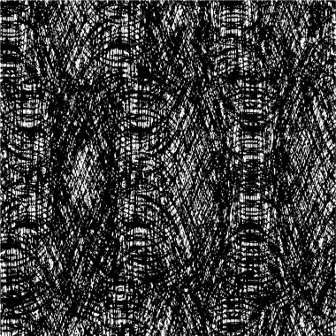 Grunge üst üste biniyor. Soyut siyah-beyaz vektör arkaplanı. Çatlak, leke ve noktalarda kirli desenli tek renkli klasik yüzey. Karanlık korku tarzında eski bir duvar.