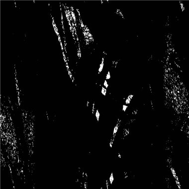 Grunge üst üste biniyor. Soyut siyah-beyaz vektör arkaplanı. Çatlak, leke ve noktalarda kirli desenli tek renkli klasik yüzey. Karanlık korku tarzında eski bir duvar.