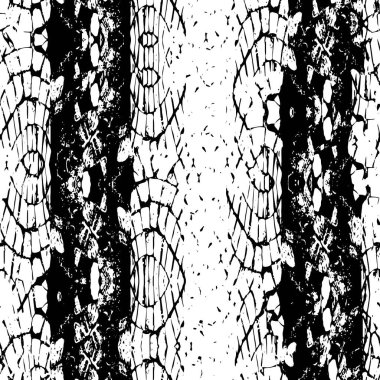 Grunge üst üste biniyor. Soyut siyah-beyaz vektör arkaplanı. Çatlak, leke ve noktalarda kirli desenli tek renkli klasik yüzey. Karanlık korku tarzında eski bir duvar.