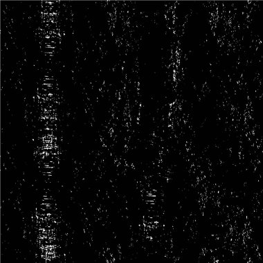 Grunge üst üste biniyor. Soyut siyah-beyaz vektör arkaplanı. Çatlak, leke ve noktalarda kirli desenli tek renkli klasik yüzey. Karanlık korku tarzında eski bir duvar.