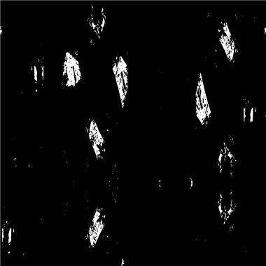 Grunge üst üste biniyor. Soyut siyah-beyaz vektör arkaplanı. Çatlak, leke ve noktalarda kirli desenli tek renkli klasik yüzey. Karanlık korku tarzında eski bir duvar.