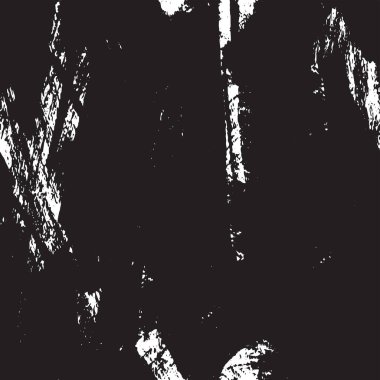 Grunge üst üste biniyor. Soyut siyah-beyaz vektör arkaplanı. Çatlak, leke ve noktalarda kirli desenli tek renkli klasik yüzey. Karanlık korku tarzında eski bir duvar.