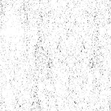 Grunge üst üste biniyor. Soyut siyah-beyaz vektör arkaplanı. Çatlak, leke ve noktalarda kirli desenli tek renkli klasik yüzey. Karanlık korku tarzında eski bir duvar.