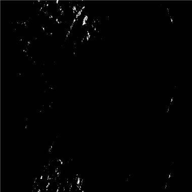 Grunge üst üste biniyor. Soyut siyah-beyaz vektör arkaplanı. Çatlak, leke ve noktalarda kirli desenli tek renkli klasik yüzey. Karanlık korku tarzında eski bir duvar.