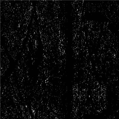 Grunge üst üste biniyor. Soyut siyah-beyaz vektör arkaplanı. Çatlak, leke ve noktalarda kirli desenli tek renkli klasik yüzey. Karanlık korku tarzında eski bir duvar.