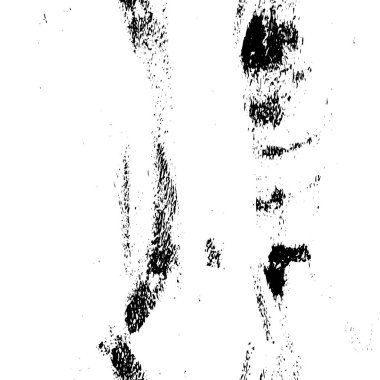 Grunge üst üste biniyor. Soyut siyah-beyaz vektör arkaplanı. Çatlak, leke ve noktalarda kirli desenli tek renkli klasik yüzey. Karanlık korku tarzında eski bir duvar.